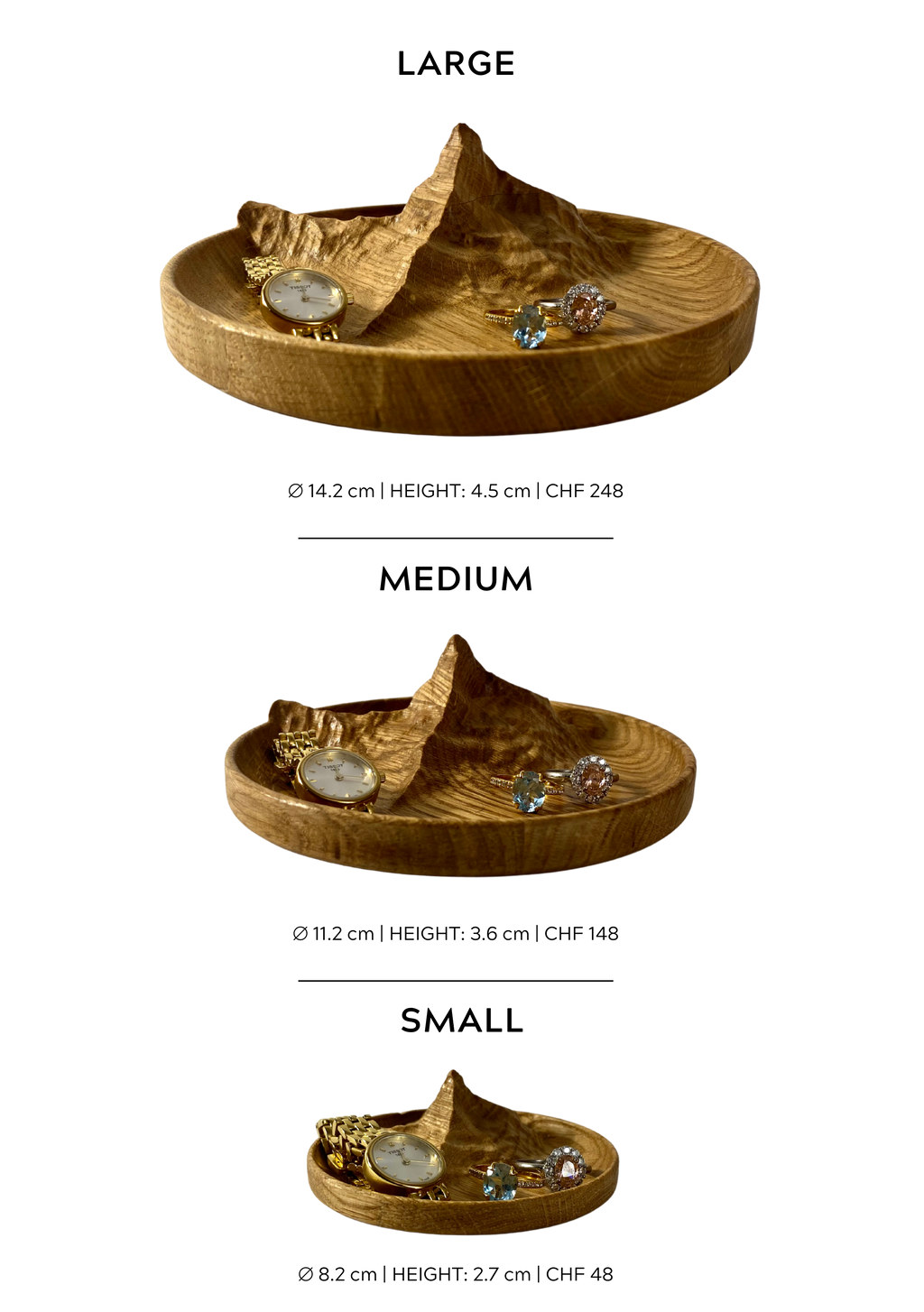 Matterhorn Oak Bowl